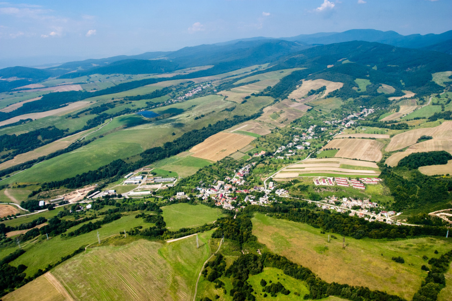 Letecký záber